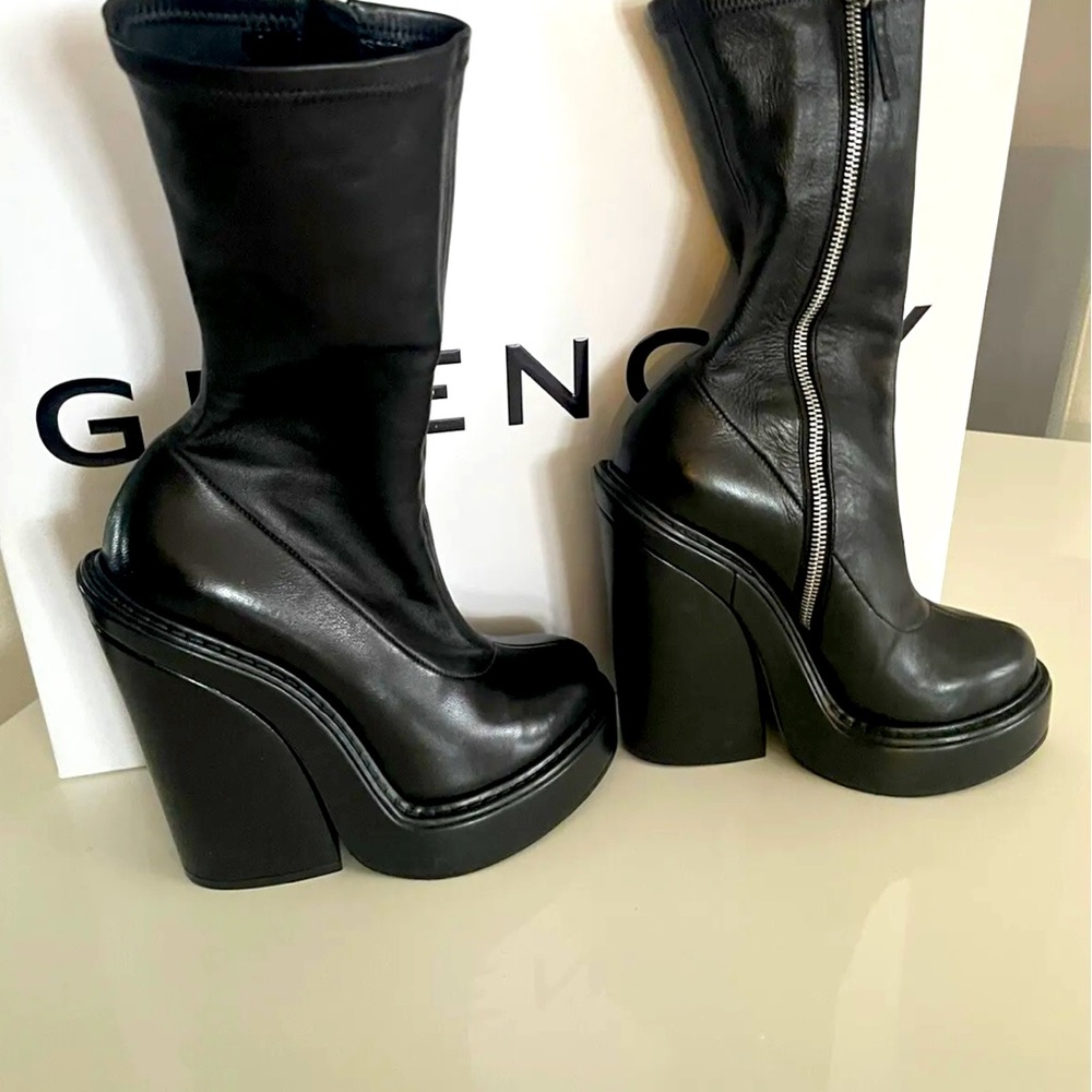 Givenchy black boots size 7